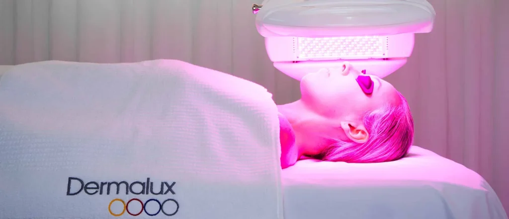 Dermalux LED treatment